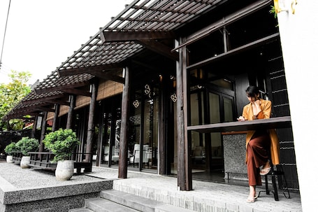 Fachada de la propiedad