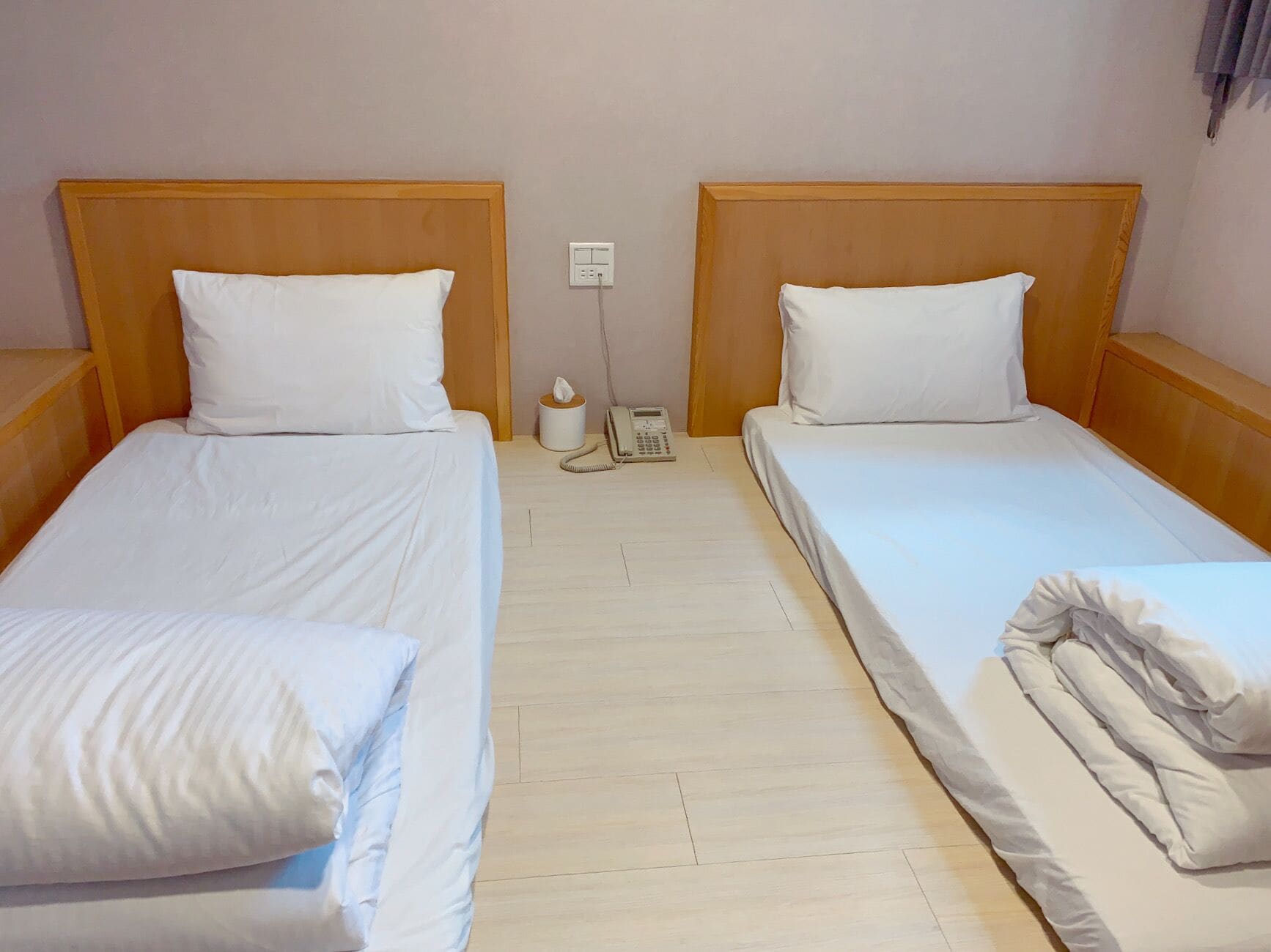 economy triple room | blackout curtains, free wifi, bed sheets