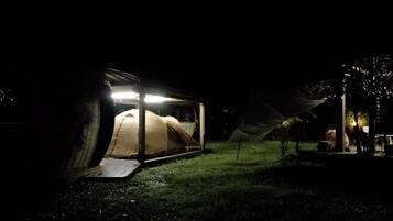 Space Only (No tent, futon or amenities)
