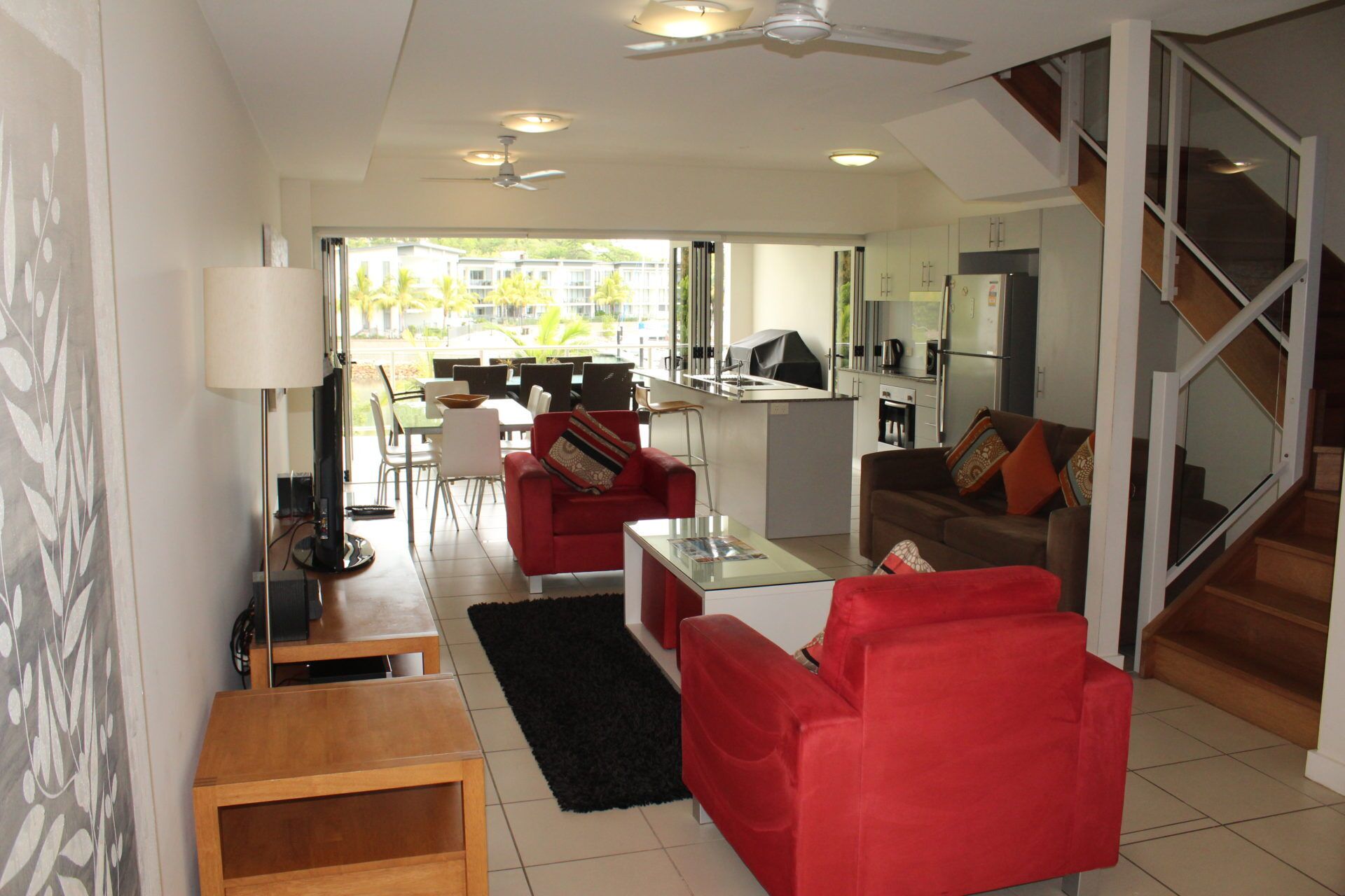 Apartment, 3 Bedrooms | Living area | TV, DVD player