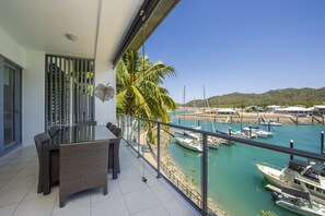 Penthouse, 3 Bedrooms | Balcony view - Blue on Blue Apartment 335 (Nelly Bay)