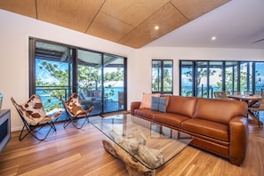 House, 5 Bedrooms | Living area | TV, DVD player - Headland House (Picnic Bay)