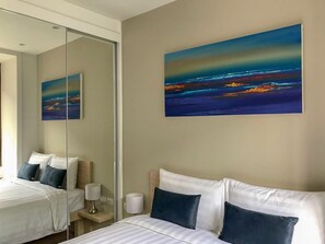 Family Apartment, 2 Bedrooms | 2 bedrooms, in-room safe, blackout drapes, iron/ironing board