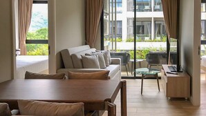 Living area - 2 Bedroom Apartment near Bangtao Beach 606 (Choeng Thale)