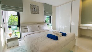 Design-talo, 4 makuuhuonetta | 4 makuuhuonetta, pimennysverhot, ilmainen Wi-Fi, vuodevaatteet