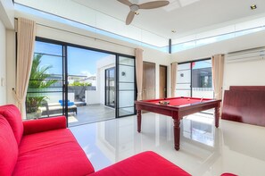 Deluxe House, 4 Bedrooms, Private Pool | Living area | Smart TV - Villa Nata (Choeng Thale)