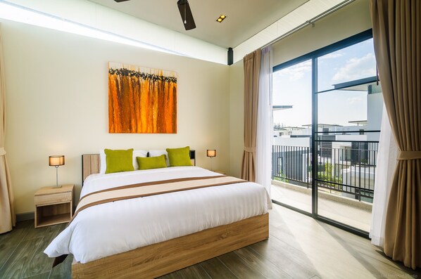 Casa familiar, 3 habitaciones | 3 habitaciones, escritorio, cortinas blackout y wifi gratis 