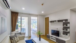 Deluxe Apartment, 1 Bedroom | Living area | Smart TV - Apartment Near Kata Beach 1 Bdr 15 (Karon)