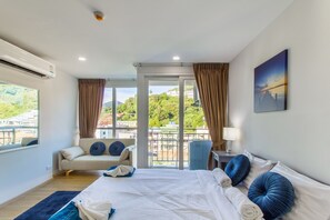 Deluxe Apartment, 1 Bedroom | 1 bedroom, blackout curtains, free WiFi, bed sheets - Apartment Near Kata Beach 43 (Karon)
