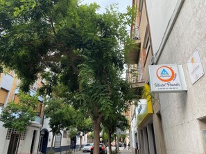 Voorkant van accommodatie