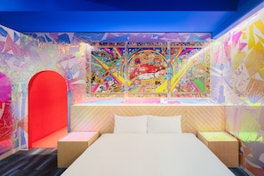 Habitación estándar con 2 camas individuales, no fumadores (SUSHI WARS Standard Queen Room Non-Sm) | Ropa de cama de alta calidad y edredones de plumas