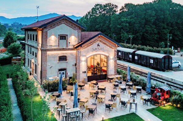 Fachada de la propiedad