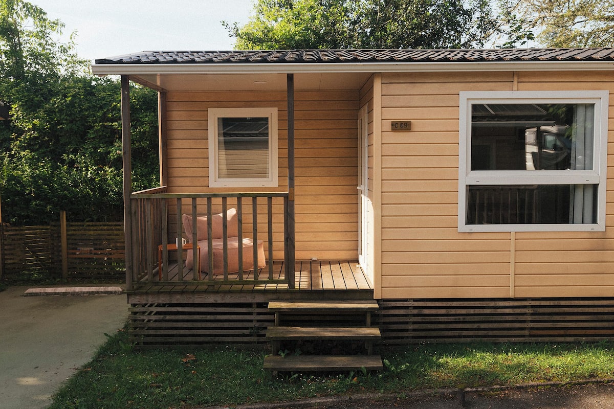 Premium Mobile Home, 2 Bedrooms, Terrace, Garden View
