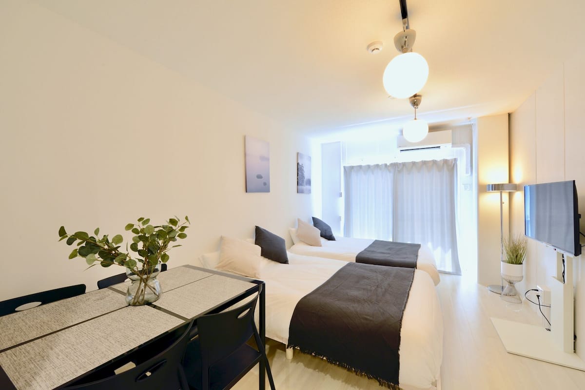 Superior-Vierbettzimmer (Modern) | 1 Schlafzimmer, kostenloses WLAN