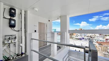 Superior Quadruple Room, Modern | Balcony view