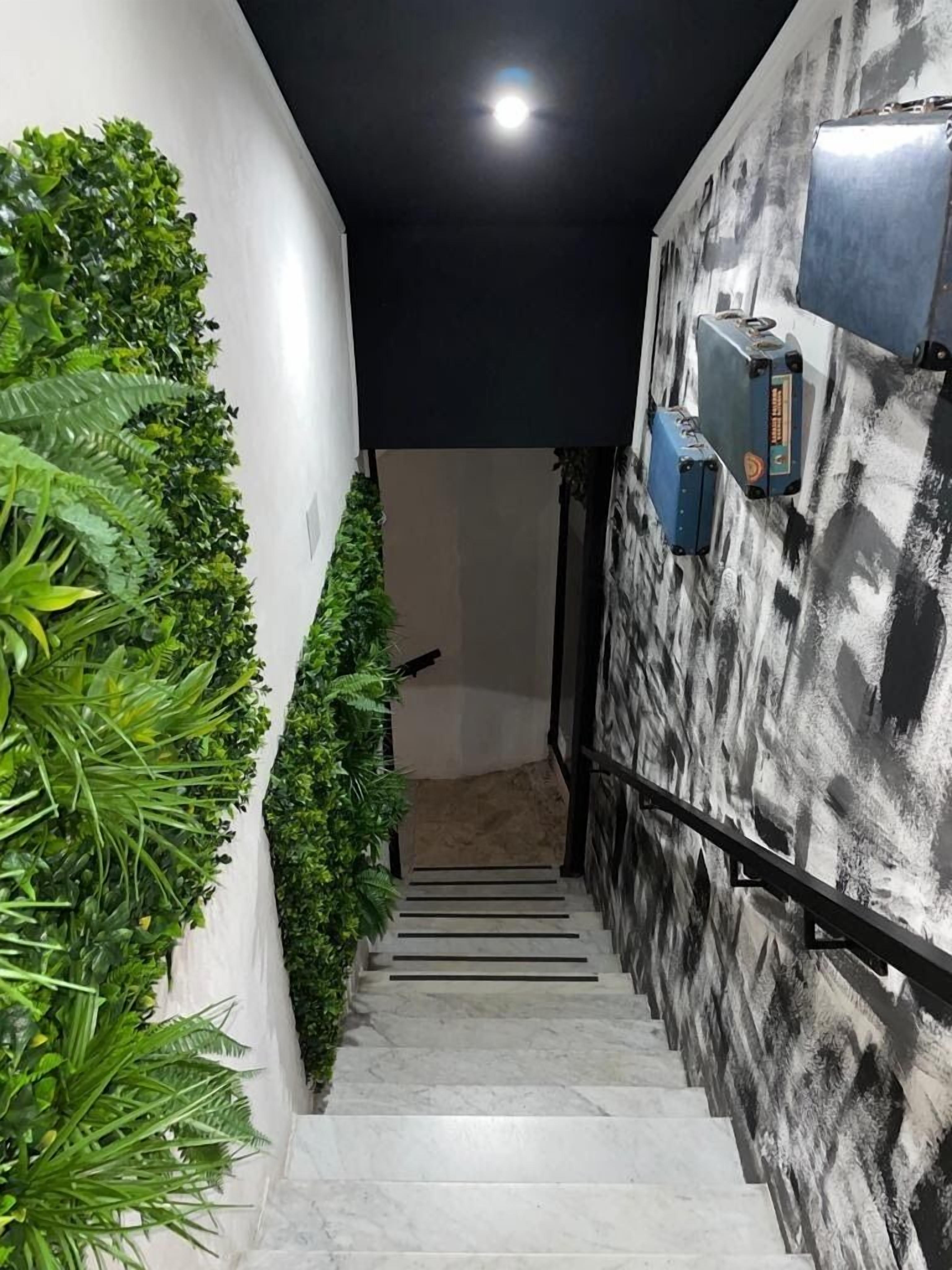 Handläufe an den Treppen