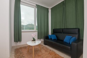 Télévision, cheminée, baby-foot, table de tennis de table