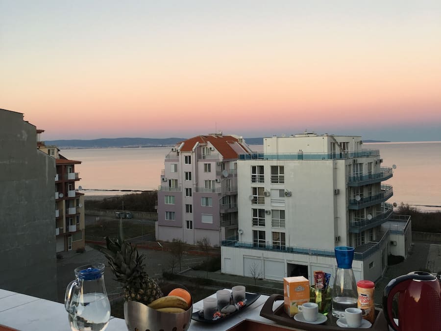 Apartamento, 1 quarto, sacada | Sacada