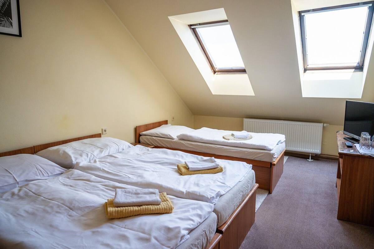 Classic-Suite | Verdunkelungsvorhänge, kostenloses WLAN, Bettwäsche