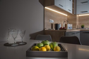 Apartment, 1 Bedroom, Balcony, City View | In-room dining - Marina Beach Apartments (Pomorie)