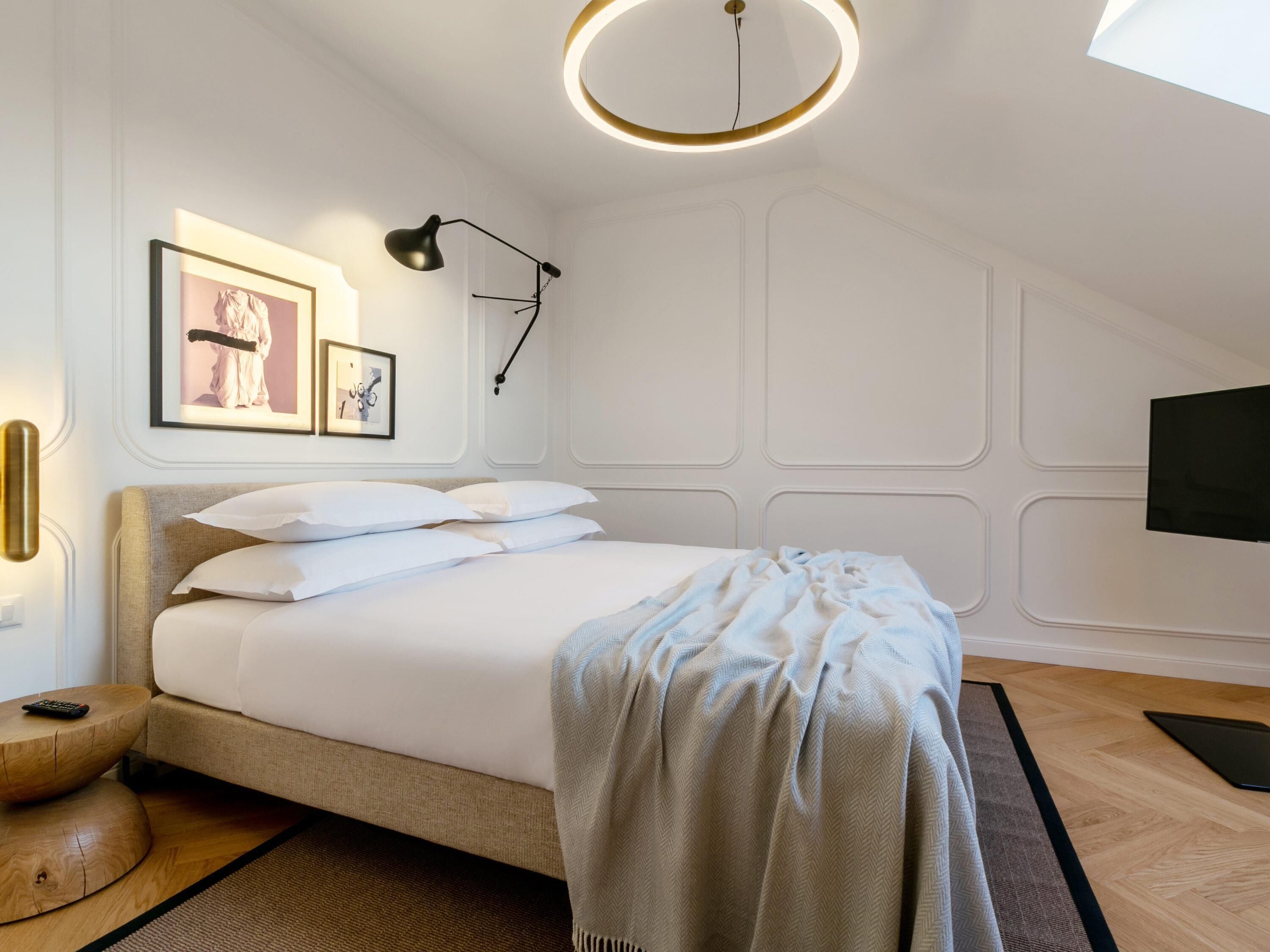 Loft, 1 Double Bed | Egyptian cotton sheets, premium bedding, down comforters, pillowtop beds