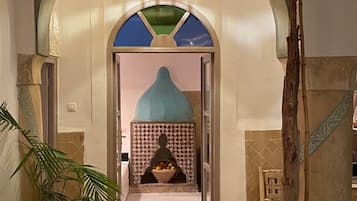 Interior entrance