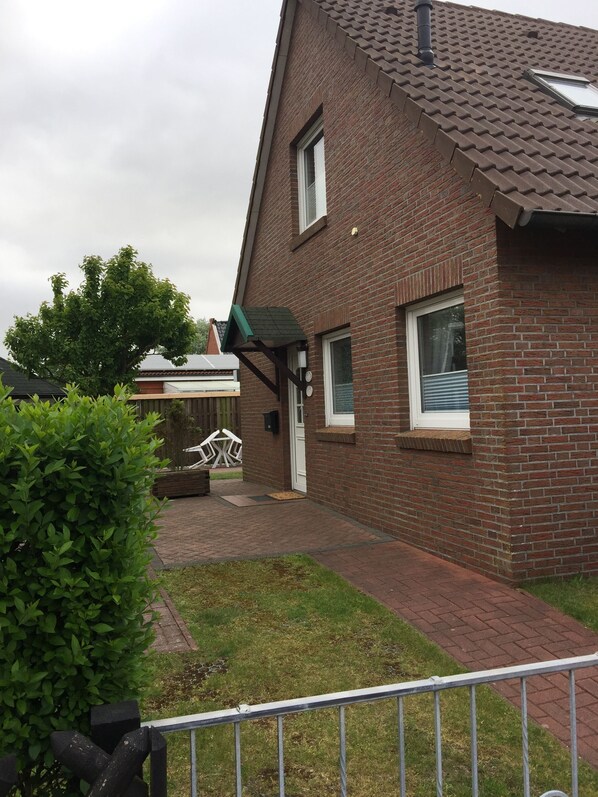 Entrada de la propiedad