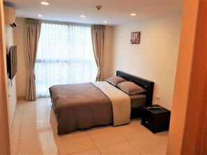 Apartamento | 1 quarto, Wi-Fi, roupa de cama
