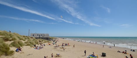 Aan het strand