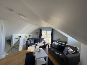 Smart TV, DVD player, books