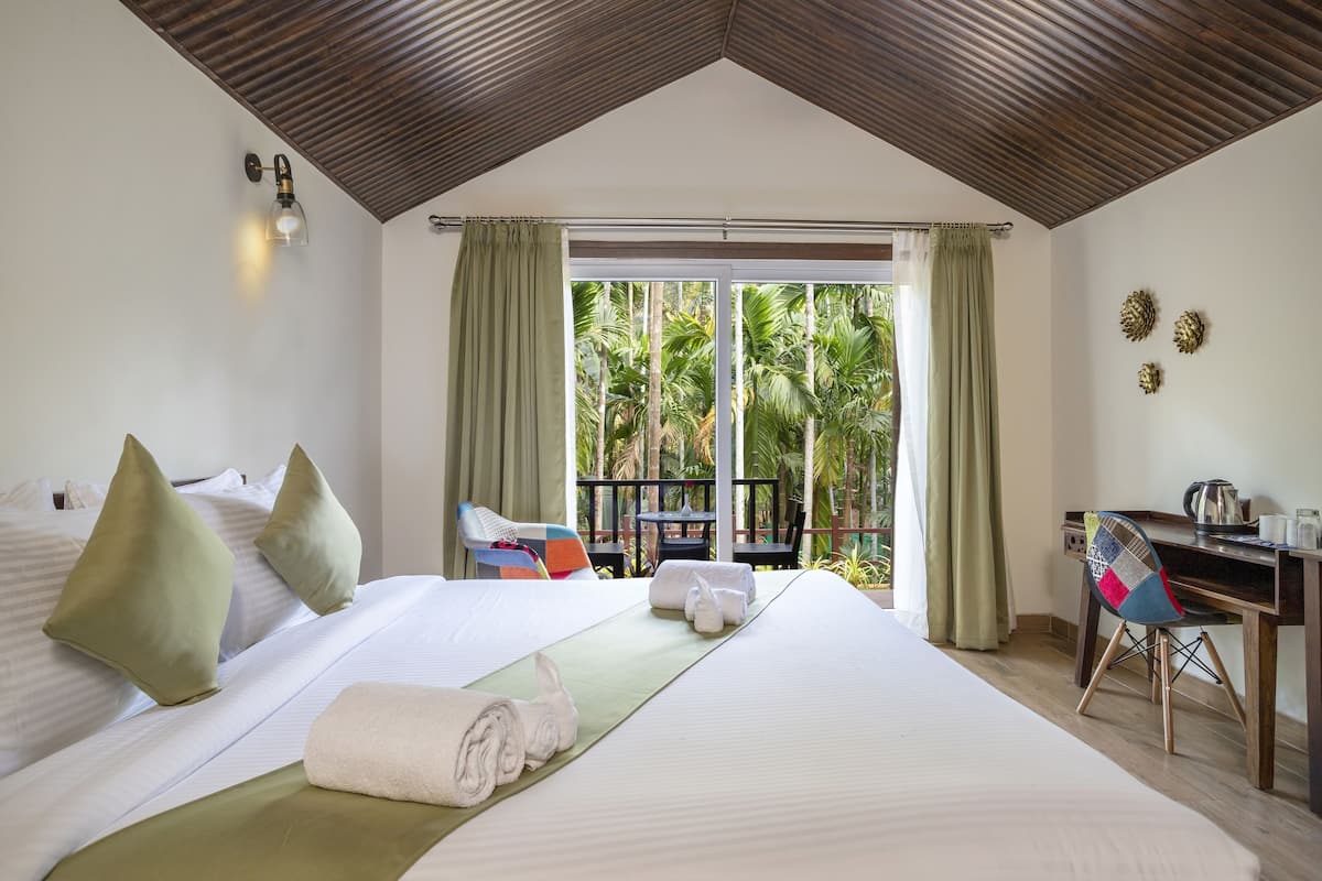 Kamar Standar, 1 kamar tidur, patio, pemandangan kebun | Pemandangan resor
