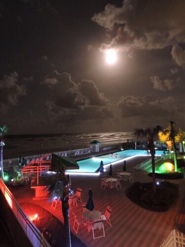 Extraordinary view!  Separate  living room! We have full beach access and pool!