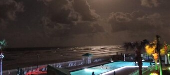 Extraordinary view!  Separate  living room! We have full beach access and pool!