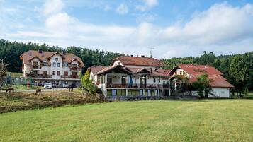 Facciata della struttura