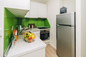 公寓 (1 Bedroom) | 私人廚房 | 電冰箱、烤箱、爐台、洗碗機