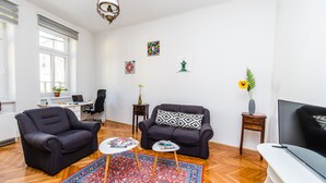 Lejlighed - 1 soveværelse - ikke-ryger (1 Bedroom) | Stue