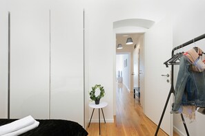 Appartement (1 Bedroom) | 1 chambre, bureau, espace de travail pour ordinateurs portables