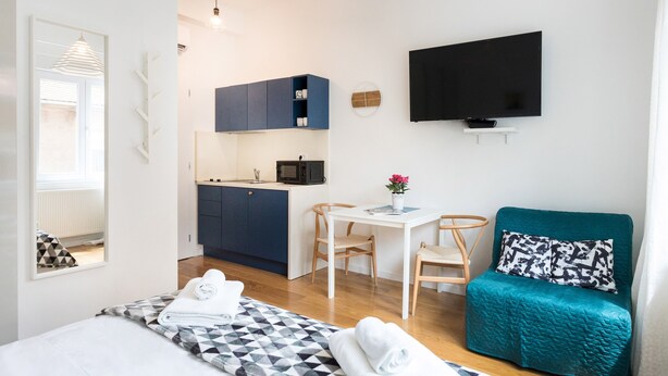 Studio (0 Bedroom) - Bright and Newly Refurbished Studio Near Zrinjevac (Zagreb)
