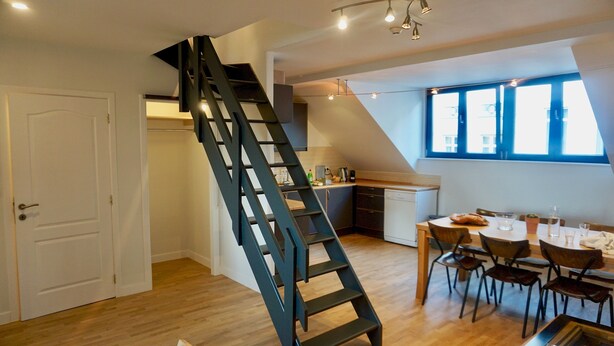 Unclassified image, 1 of 19, button - Unit 8 - Charming Loft Apt. Near Avenue Louise  (Brussels)