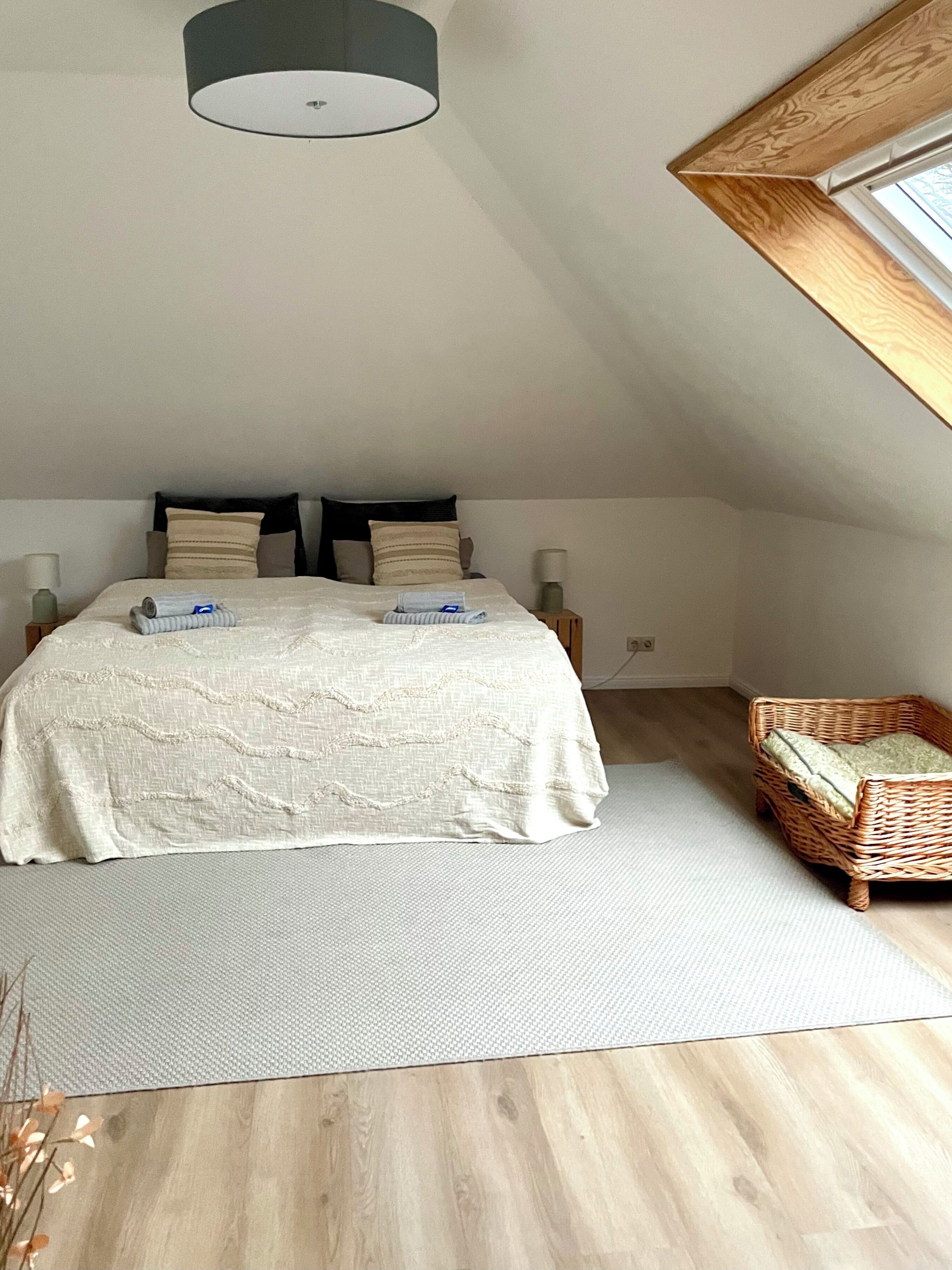 2 bedrooms, iron/ironing board, travel crib, free WiFi