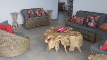 Smart TV, table tennis, books