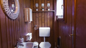 Panoramic Apartment, 2 Bedrooms | Bathroom - Apartment Schönblick Verditz (Treffen)