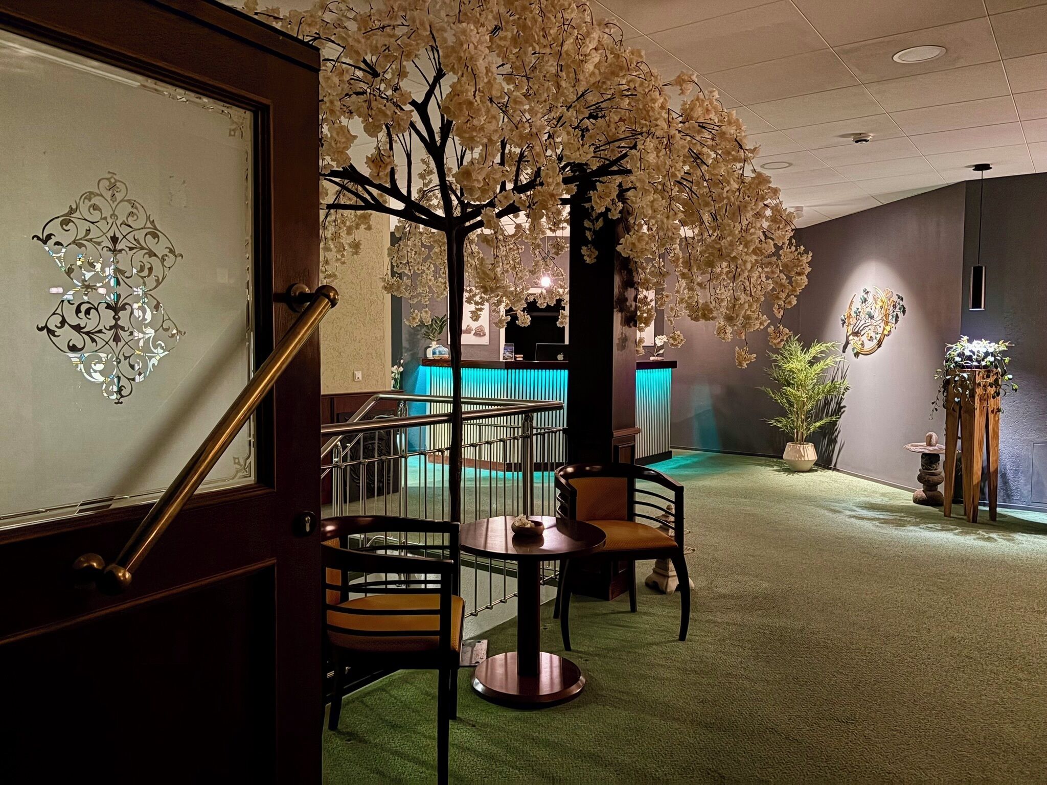 Interior entrance
