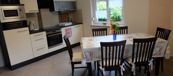 Ferienhaus am Wald mit Sauna