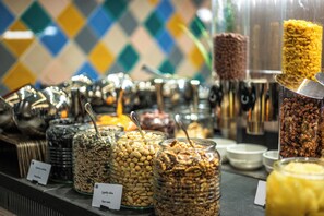 Daily buffet breakfast (EUR 22 per person)