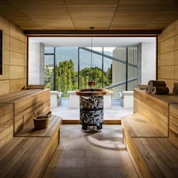 Espace de soins pour les couples, sauna, bain à remous, hammam, hammam