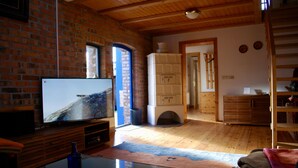 Familienapartment, 3 Schlafzimmer (incl. Cleaning & Service Fee) | Wohnbereich