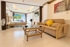 Televisi 30-inci dengan saluran TV kabel