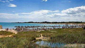 In Strandnähe, Liegestühle