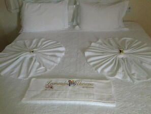 Wifi gratis y ropa de cama